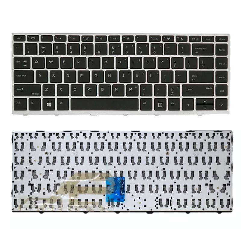 Chargez l&#39;image dans la visionneuse de la galerie, HP HSN-Q04C 06 08 ZHAN 66 Pro G1 640 645 G4 440 430 445 G5 Series - Laptop Keyboard With Back Light US Layout
