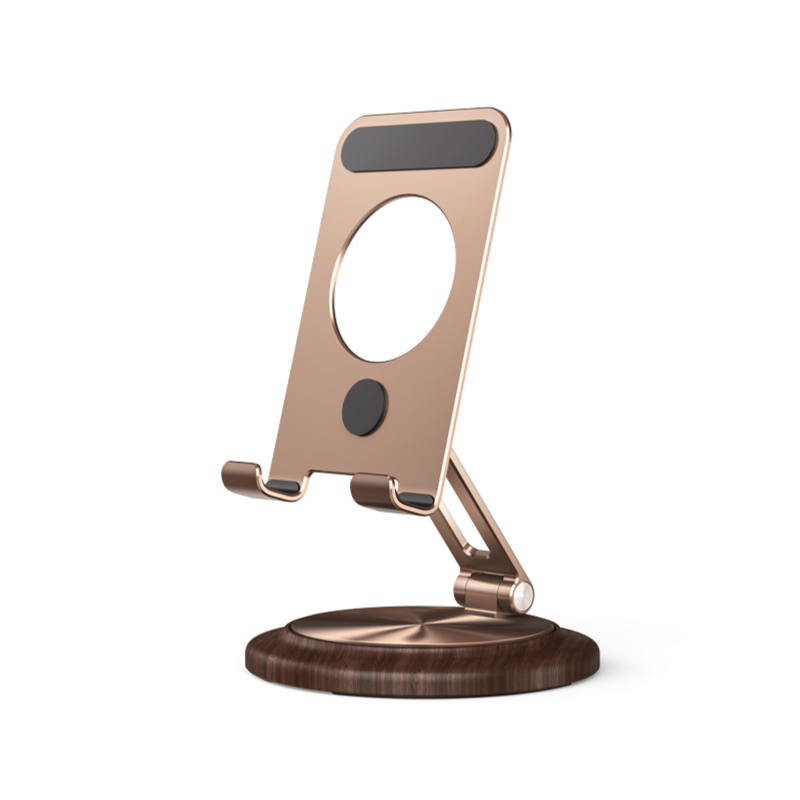 Load image into Gallery viewer, Boneruy 360-Degree Rotating Phone and Tablet Stand - Foldable Aluminum Alloy Holder
