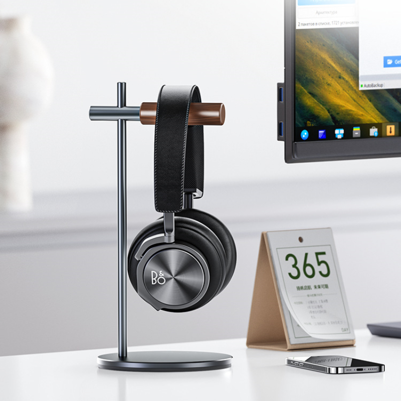 Load image into Gallery viewer, BONERUY Aluminum Headphone Stand Storage Metal Hanger
