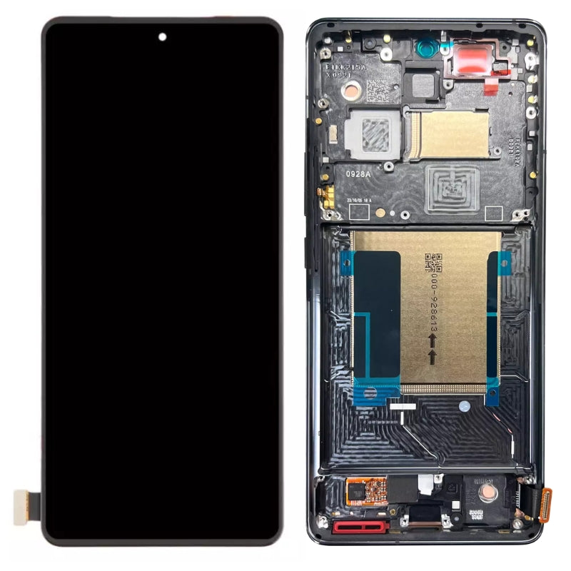 Chargez l&#39;image dans la visionneuse de la galerie, [With Frame] Vivo X100 (V2309A, V2308) - AMOLED LCD Touch Digitiser Glass Display Screen Assembly
