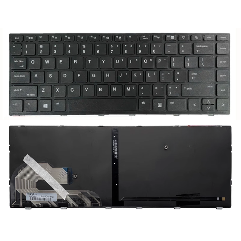 Cargue la imagen en el visor de la galería, HP EliteBook 745 G5 G6 840 G5 G6 846 G5 G6 848 G5 Zbook 14U G5 G6 Series - Laptop Keyboard With Back Light US Layout
