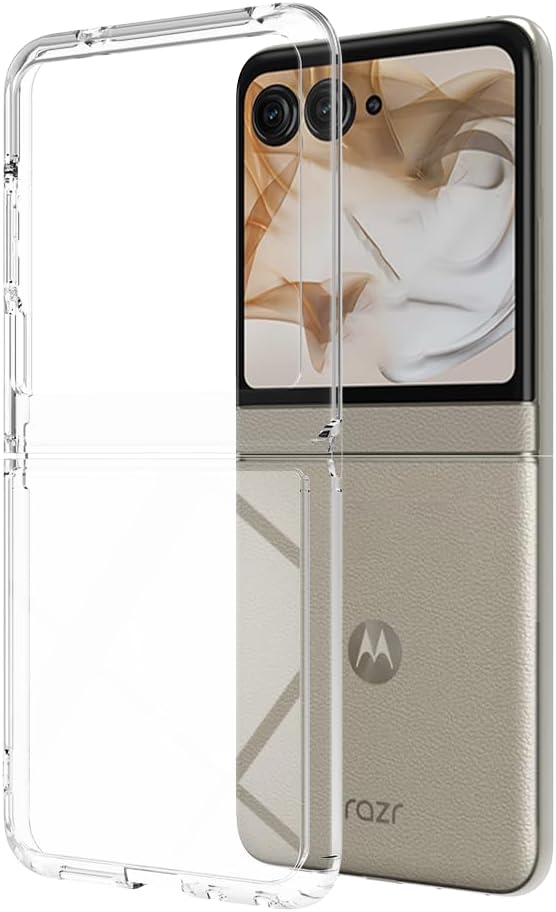 Cargue la imagen en el visor de la galería, Motorola Moto Razr 2024 - AirPillow Cushion Transparent Soft Clear TPU Case
