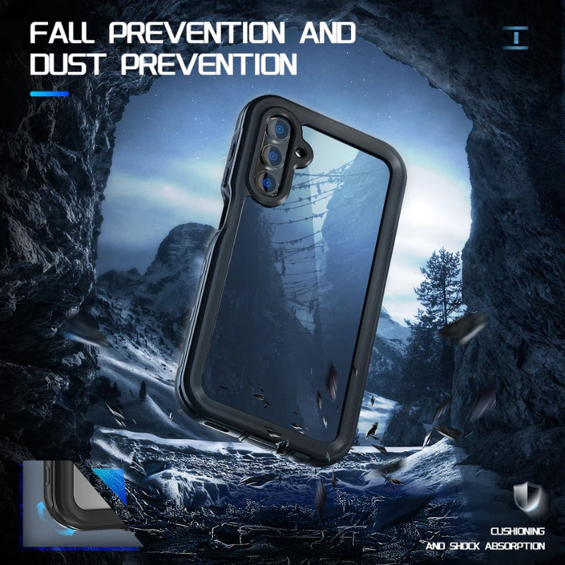 Chargez l&#39;image dans la visionneuse de la galerie, Samsung Galaxy A34 5G (A346) - Full Protective Waterproof Case With Built-in Screen Fingerprint Protector
