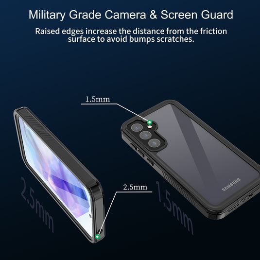 Samsung Galaxy A55 5G (SM-A556) Redpepper Waterproof Heavy Duty Tough Armor Case - Polar Tech Australia