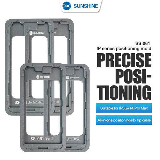 [SS-061] SUNSHINE iPhone Series LCD Screen Positioning Mold – Compatible with iPhone 6 to 14 Pro Max