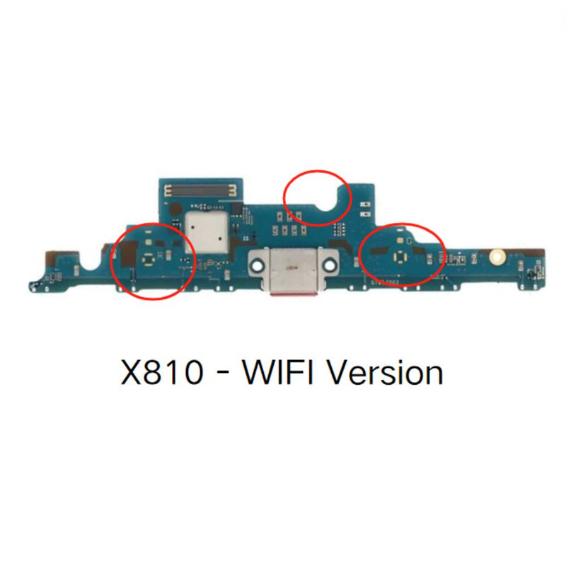 Cargue la imagen en el visor de la galería, Samsung Galaxy Tab S9 Plus 2023 12.4&quot; (SM-X810 / SM-X816B) Charging Port Flex Board - Polar Tech Australia
