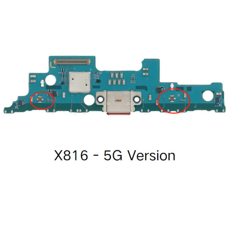 Cargue la imagen en el visor de la galería, Samsung Galaxy Tab S9 Plus 2023 12.4&quot; (SM-X810 / SM-X816B) Charging Port Flex Board - Polar Tech Australia
