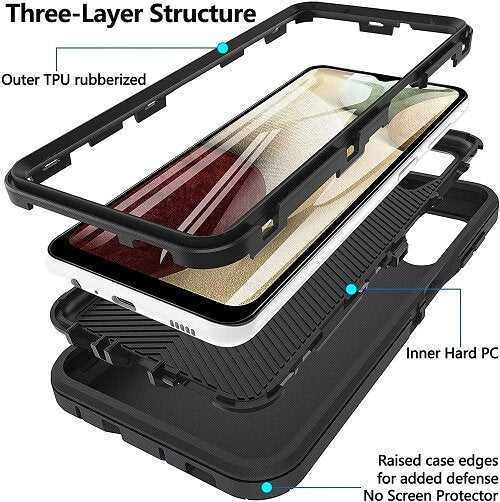 Chargez l&#39;image dans la visionneuse de la galerie, Samsung Galaxy A35 5G &amp; A55 5G Adventurer Commuter Heavy Duty Drop Proof Case - Polar Tech Australia
