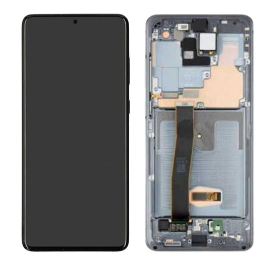 [ORI][With Frame] Samsung Galaxy S20 Ultra (SM-G988) LCD Touch Digitizer Screen Assembly