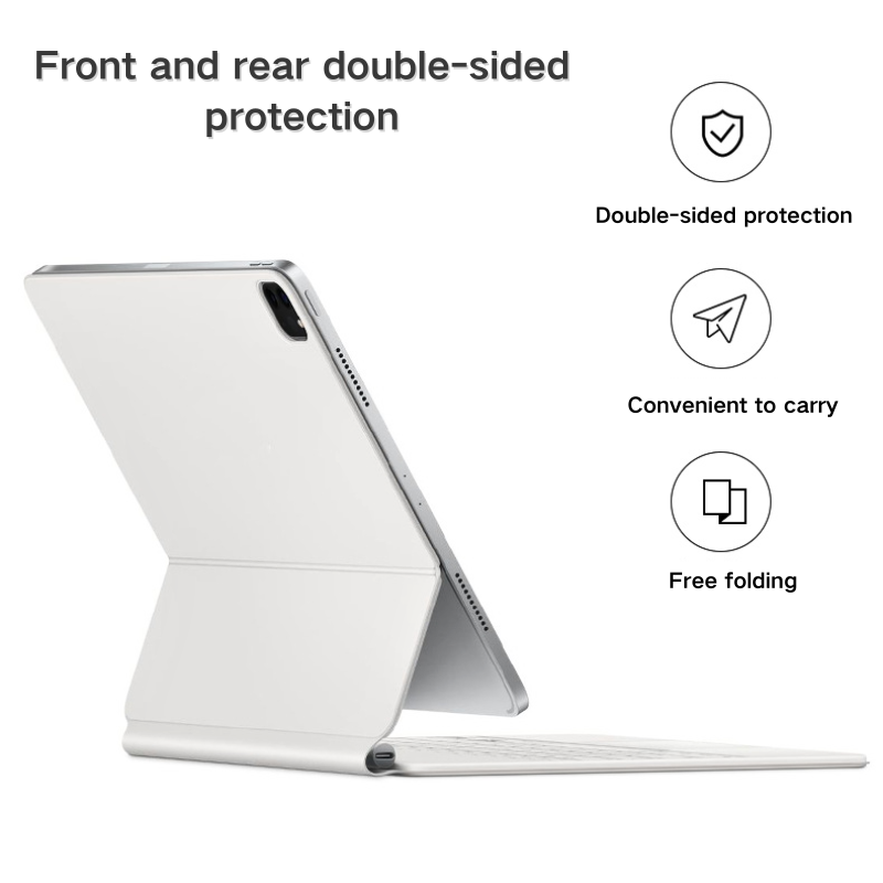 Chargez l&#39;image dans la visionneuse de la galerie, Apple iPad Air 4/5 10.9&#39;&#39; 4/5th Gen (2020/2022) Smart Wireless Trackpad Keyboard Flip Case With Backlit
