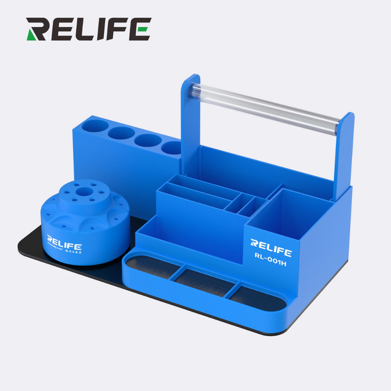 Load image into Gallery viewer, [RL-001H] Rotatable Storage Box Tools Accessories Placement Rack
