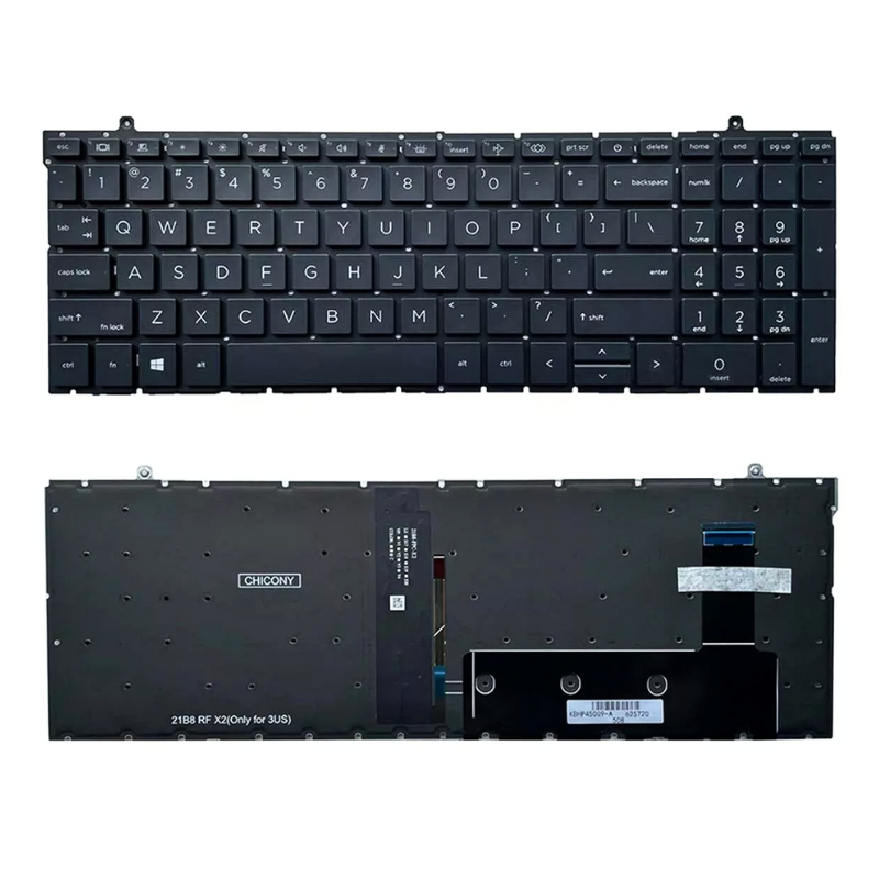 Chargez l&#39;image dans la visionneuse de la galerie, HP EliteBook 860 G9 865 G10 ZHAN 99 X16 N08133-001 Series - Laptop Keyboard With Back Light US Layout
