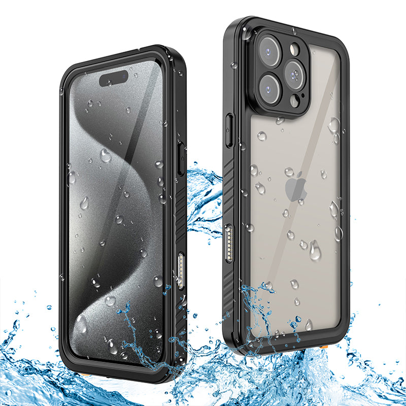 Cargue la imagen en el visor de la galería, [IP68 Waterproof][With Sliding Adjustment Feature] Apple iPhone 16 / 16 Plus / 16 Pro / 16 Pro Max - Redpepper Full Covered Heavy Duty Tough Armor Case
