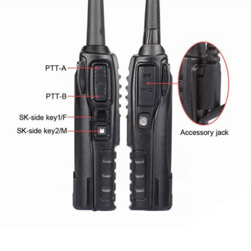 Chargez l&#39;image dans la visionneuse de la galerie, [UV-82] BaoFeng Dual Band Two-Way Radio FM VHF UHF Handheld Walkie Talkie
