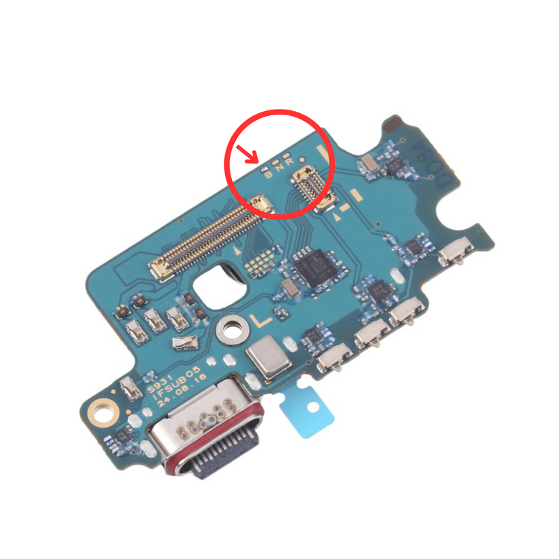 Chargez l&#39;image dans la visionneuse de la galerie, Samsung Galaxy S25 5G (SM-S931) Charging Port &amp; Sim Reader &amp; Mic Sub Board
