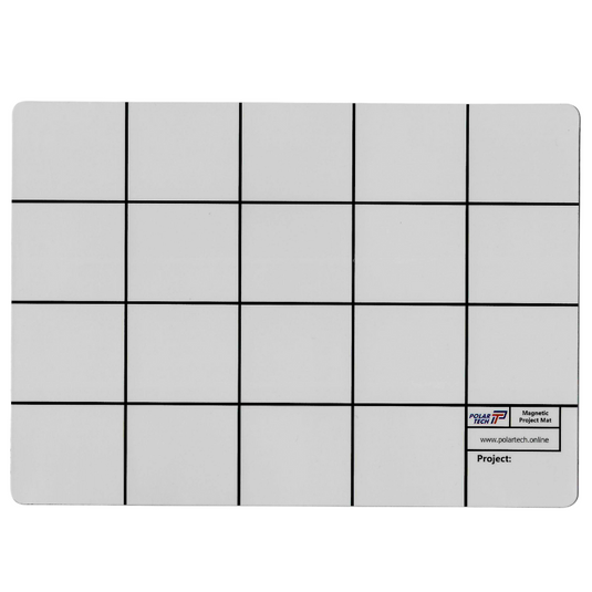 [CXD-01] [15 cm x 20 cm] Polar Tech Aimant Vis Magnétique Mémoire Projet Tapis Réparation De Téléphone Tapis De Travail 