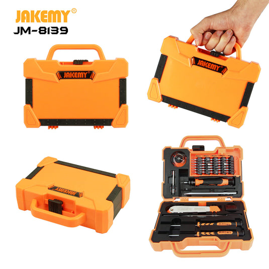 [JM-8139] JAKEMY 43 in 1 Precision Screwdriver Hardware Repair Open Tools Set