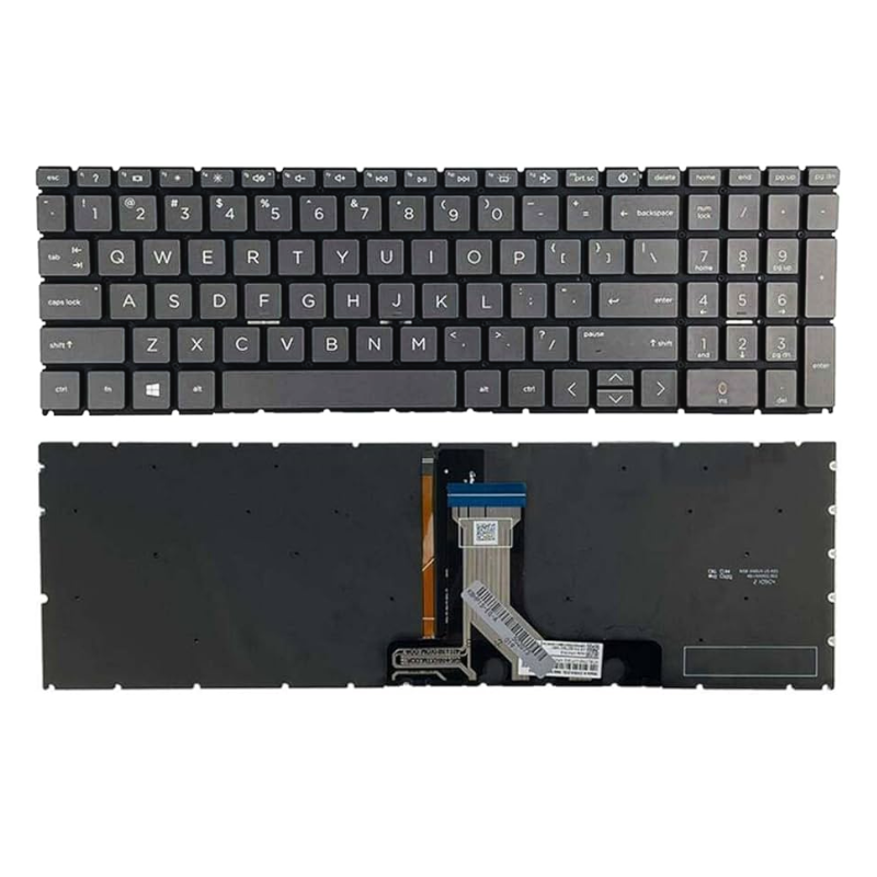 Cargue la imagen en el visor de la galería, HP 17-CN 17-CP 17S-CU 470 G8 TPN-L140 TPN-L139 Series - Laptop Keyboard With Back Light US Layout
