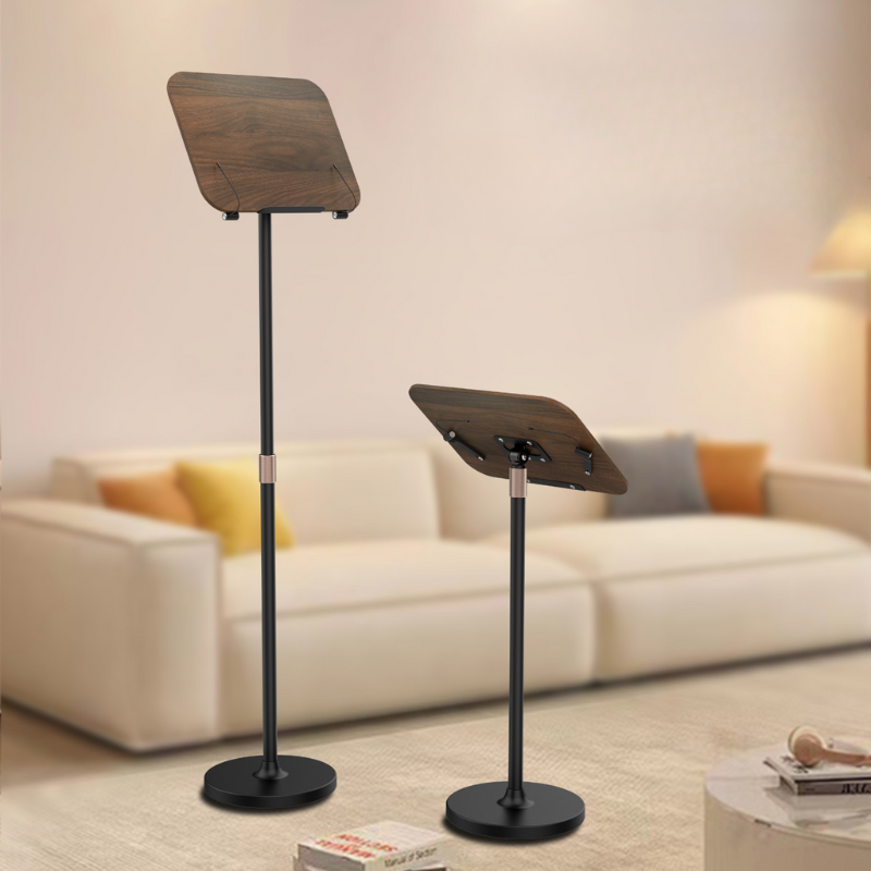 Cargue la imagen en el visor de la galería, [S02-B] BONERUY Floor-Standing Adjustable Laptop Stand Music Score Holder
