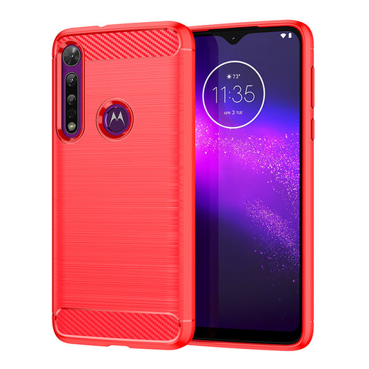 Motorola Moto One Macro - Shield Shockproof Rugged Heavy Duty Case  With 2PC Tempered Glass Screen Protector