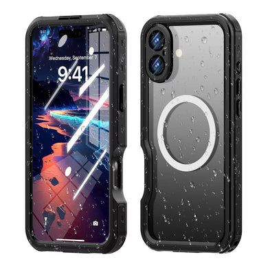 [MagSafe Compatible][IP68 Waterproof] Apple iPhone 16 / 16 Plus / 16 Pro / 16 Pro Max Redpepper D-UP Series - Magnetic Lifeproof Style Phone Case With Lanyard