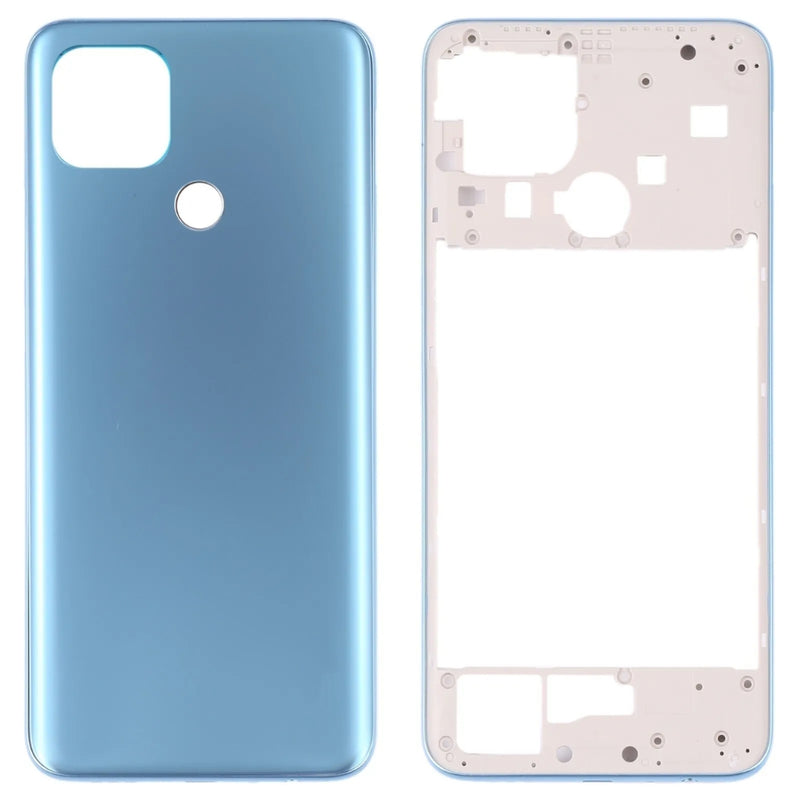 Cargue la imagen en el visor de la galería, [With Frame] OPPO A35 2021 (PEHM00) - Back Rear Battery Cover Panel - Polar Tech Australia
