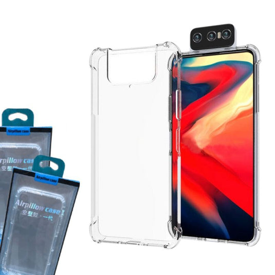 Asus Zenfone 8 Flip / ZS672KS Transparent Airpillow Air Cushion Shock proof Case