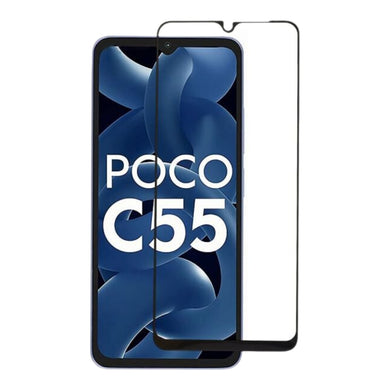 XIAOMI Poco C55 Full Covered Tempered Glass Screen Protector - Polar Tech Australia