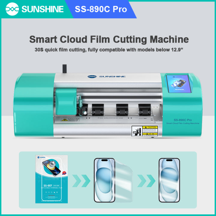 Chargez l&#39;image dans la visionneuse de la galerie, [SS-890C Pro] SUNSHINE Multifunctional Intelligent Cloud Film Cutting Machine（12.9 INCH)/Upgraded version - Polar Tech Australia
