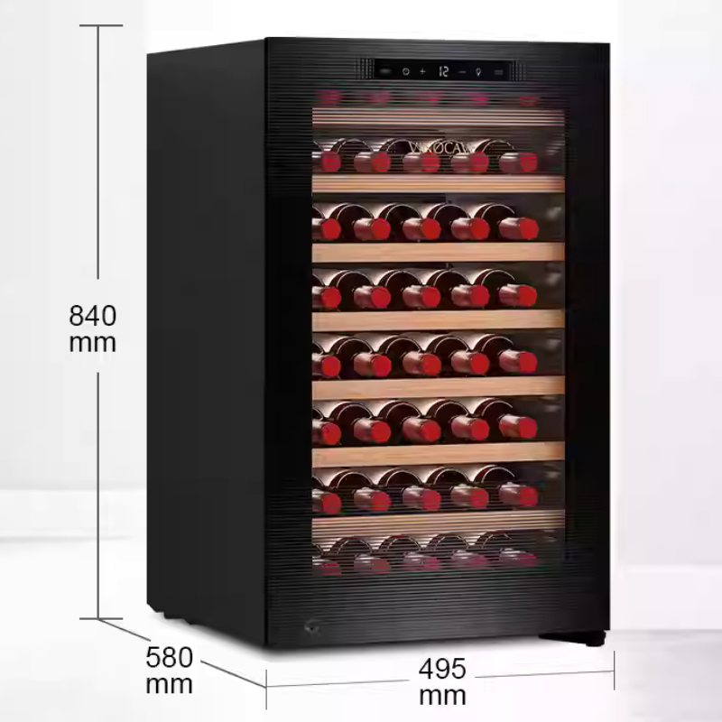 Cargue la imagen en el visor de la galería, [52 Bottle] [CWC-120A] Vinocave Stainless Steel Freestanding Wine Refrigerator Drink Bar Cooler Fridge - Polar Tech Australia
