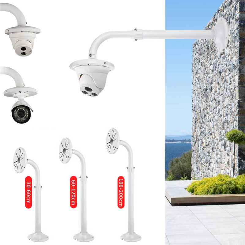 Load image into Gallery viewer, Universal Retractable Extension Aluminium CCTV Dome Camera Wall Mount Bracket Holder - Polar Tech Australia
