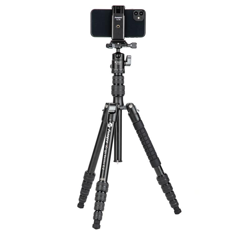 Cargue la imagen en el visor de la galería, Fotopro X-go Gecko E 2 5-Section Aluminum 2 in 1 Tripod Monopod
