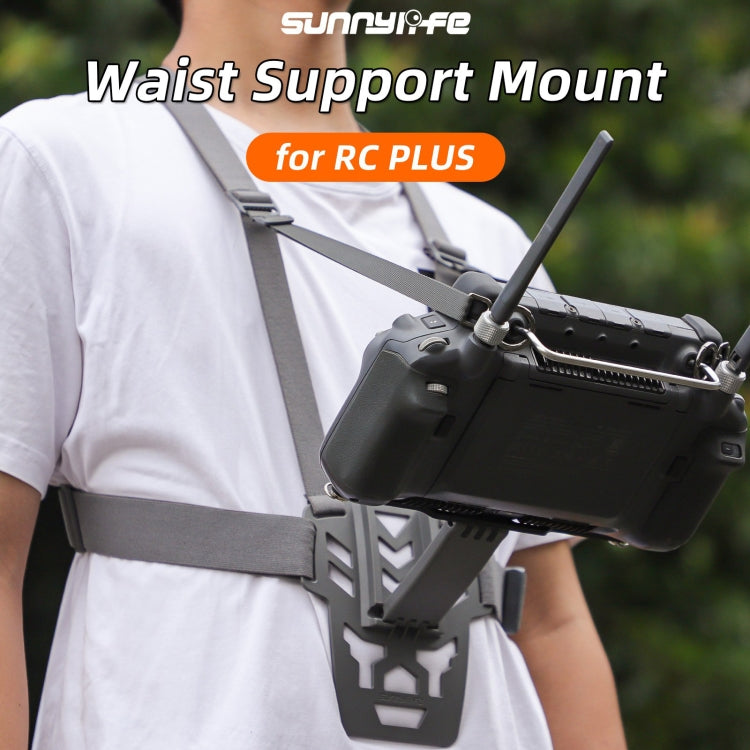 Cargue la imagen en el visor de la galería, Sunnylife Waist Support Bracket &amp;  Chest Strap for DJI RC Plus: Hands-Free Control
