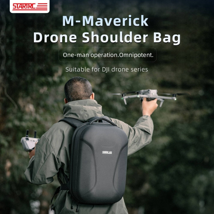 Cargue la imagen en el visor de la galería, STARTRC Hard Shell Waterproof Backpack for DJI Drones
