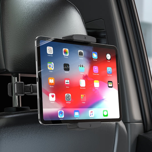 [CA121] HOCO Universal Universal Car Rear Seat Headrest Mount & Extendable Arm Holder For Phone & Tablet - Polar Tech Australia