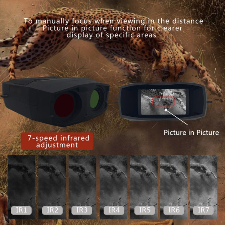 Cargue la imagen en el visor de la galería, [NV6000] Outdoor Hunting Twilight Full Color 4K HD Binocular Night Vision
