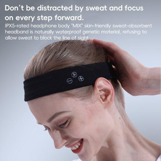 Mucro B01 Turban Style Wireless Bluetooth Headset Sports Headband