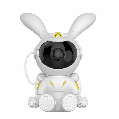 Chargez l&#39;image dans la visionneuse de la galerie, [G002] Space Rabbit Starry Sky Projection Lamp Bluetooth Speaker 2 in 1 Laser Light(White)
