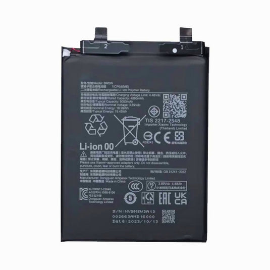 [BM5W] XIAOMI Mi 14T Pro/Redmi K70/Redmi K70 Pro/Poco F6 Pro - Replacement Battery