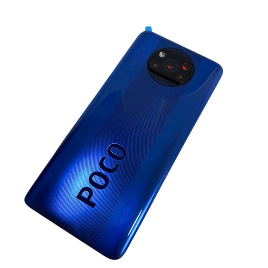 [With Camera Lens] XIAOMI Poco X3/X3 NFC - Back Rear Battery Glass Panel Cover