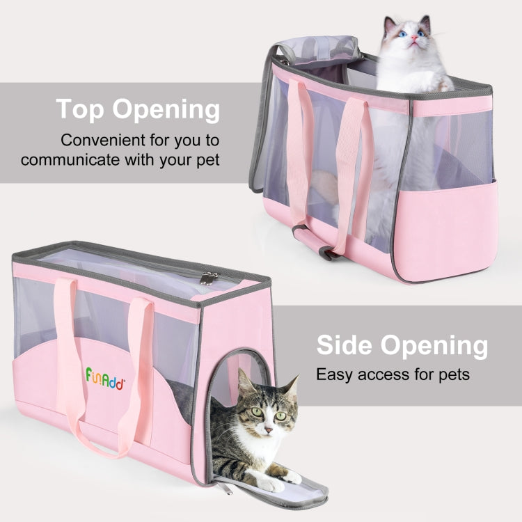 Load image into Gallery viewer, FUNADD Portable Breathable Pet Bag Outdoor Shoulder Tote Bag, Breathable Pet Bag
