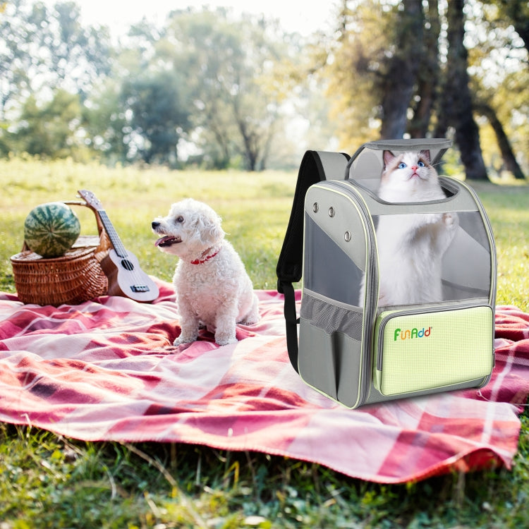 Load image into Gallery viewer, FUNADD Fold Breathable Pet Backpack Outdoor Shoulders Cat Bag, Pet Backpack
