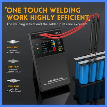 Cargue la imagen en el visor de la galería, [SWM-10] FNIRSI Portable Battery Spot Welder DIY Mini Welding Machine 18650 Battery Pack Welding Tool 5000mah Weldable 0.25mm
