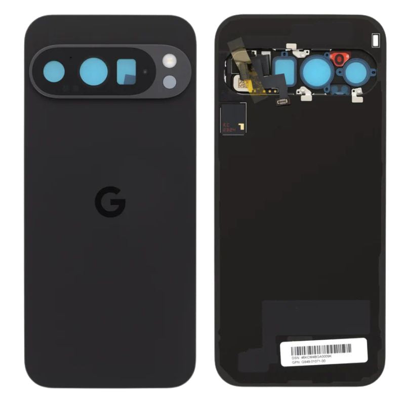 Cargue la imagen en el visor de la galería, [With Camera Lens] Google Pixel 9 Pro (GR83Y, GEC77, GWVK6) - Back Rear Glass Panel Battery Cover
