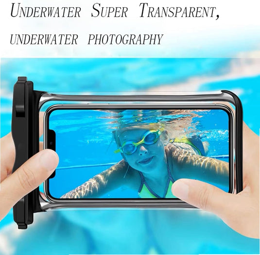 [Waterproof Phone Pouch] iPhone 16/15/14/13/12 Pro Max Plus Samsung Galaxy S24/S23/S22/S21 Google Pixel Etc, Up to 6.9'' - IP68 Universal Floating Float Water Proof Cell Phone Dry Bag Phone Case Protector