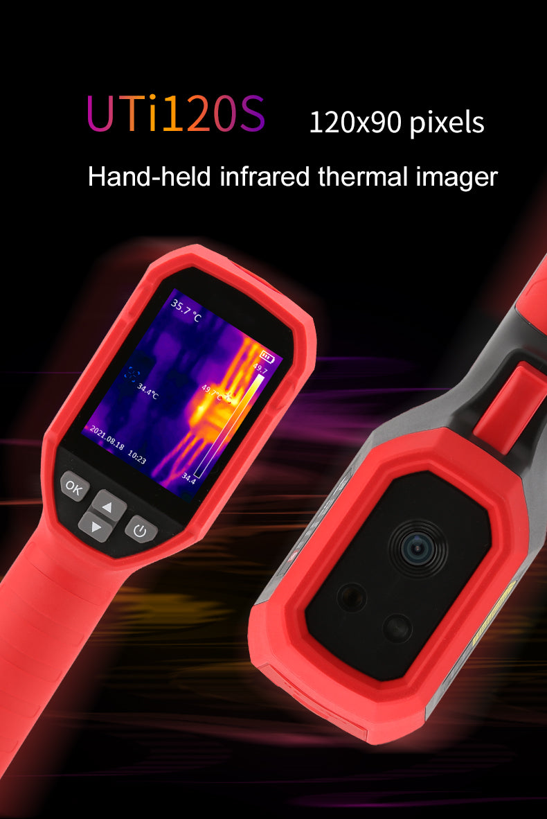 Cargue la imagen en el visor de la galería, [UTi120S] UNI-T  Infrared Thermal Imager Handheld Temperature Thermal Camera PCB Circuit Industrial Testing
