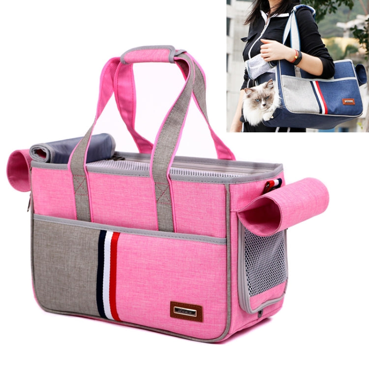 Load image into Gallery viewer, DODOPET Outdoor Portable Oxford Cloth Cat Dog Pet Carrier Bag Handbag Shoulder Bag, Size: 43 x 19 x 26cm, Size: 43 x 19 x 26cm
