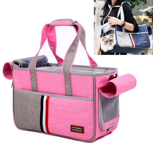 DODOPET Outdoor Portable Oxford Cloth Cat Dog Pet Carrier Bag Handbag Shoulder Bag, Size: 43 x 19 x 26cm, Size: 43 x 19 x 26cm