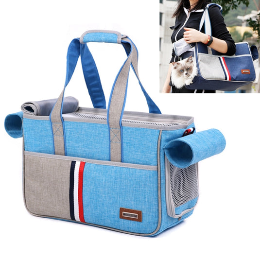 DODOPET Outdoor Portable Oxford Cloth Cat Dog Pet Carrier Bag Handbag Shoulder Bag, Size: 43 x 19 x 26cm, Size: 43 x 19 x 26cm