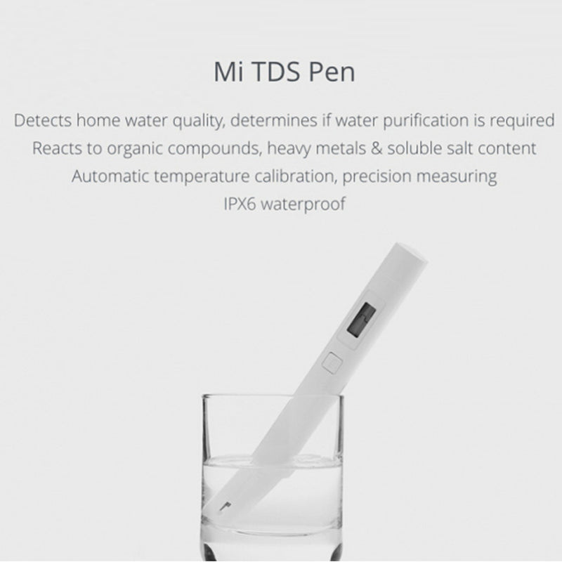 Load image into Gallery viewer, [XMTDSO1YM] Xiaomi Mijia TDS Meter Water Tester Quality Purity Portable Detection TDS-3 Test Smart Meter Digital
